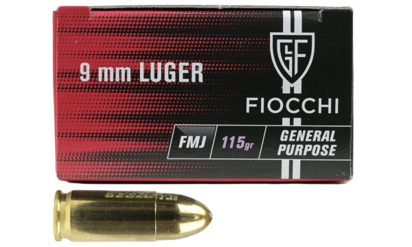 Fiocchi 9mmP FMJ 115gr Ammunition