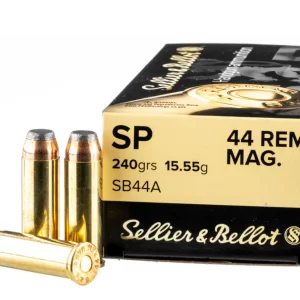 Sellier & Bellot .44 Remington Magnum SP 240gr