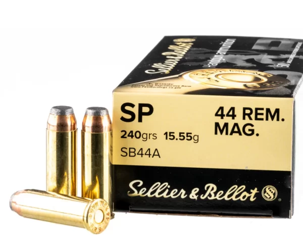 Sellier & Bellot .44 Remington Magnum SP 240gr