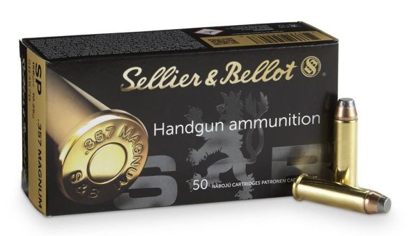 Sellier & Bellot .357 Magnum FMJ 158gr SP