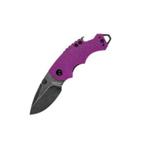 Kershaw Shuffle Purple Handle with BlackWash Blade Finish