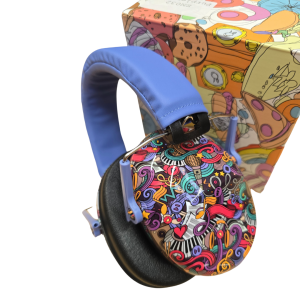 KuVut Kids Earmuffs (Purple Music)