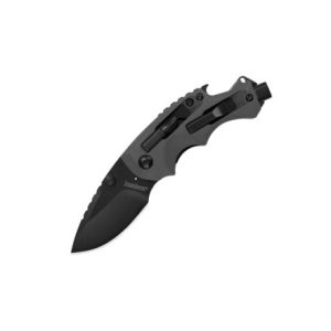 Kershaw Shuffle Dark Grey Handle with DIY Multi Tools with Black Oxide Blade Finish