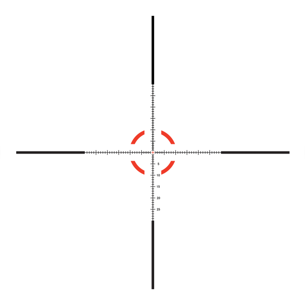 Credo™ 1-8x28 First Focal Plane (FFP) Riflescope